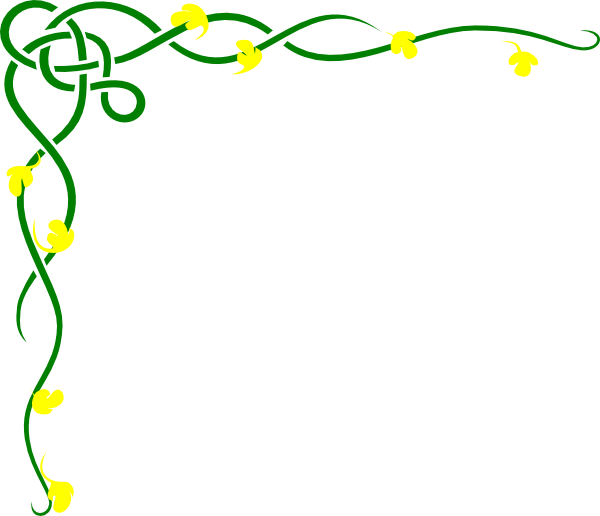 This Free Clip Arts Design Of Yellow And Green Wed - Png Download (600x516), Png Download