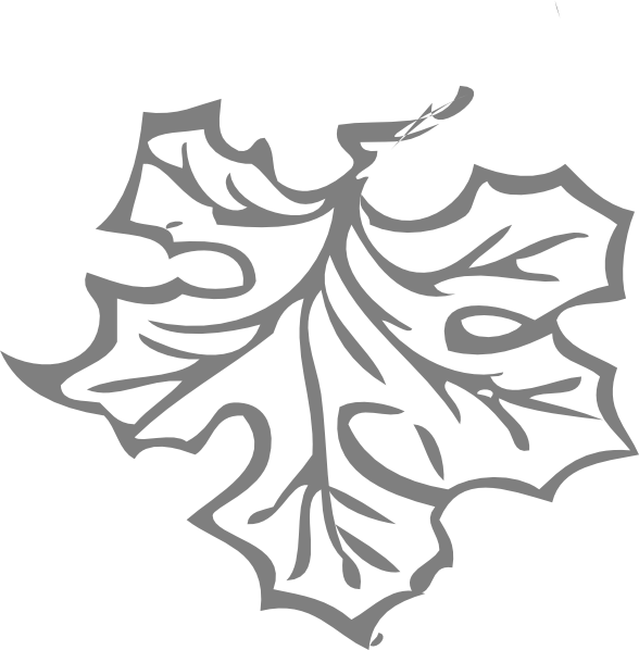 Leave Decoration Clip Art - Decoration Clipart - Png Download (588x598), Png Download