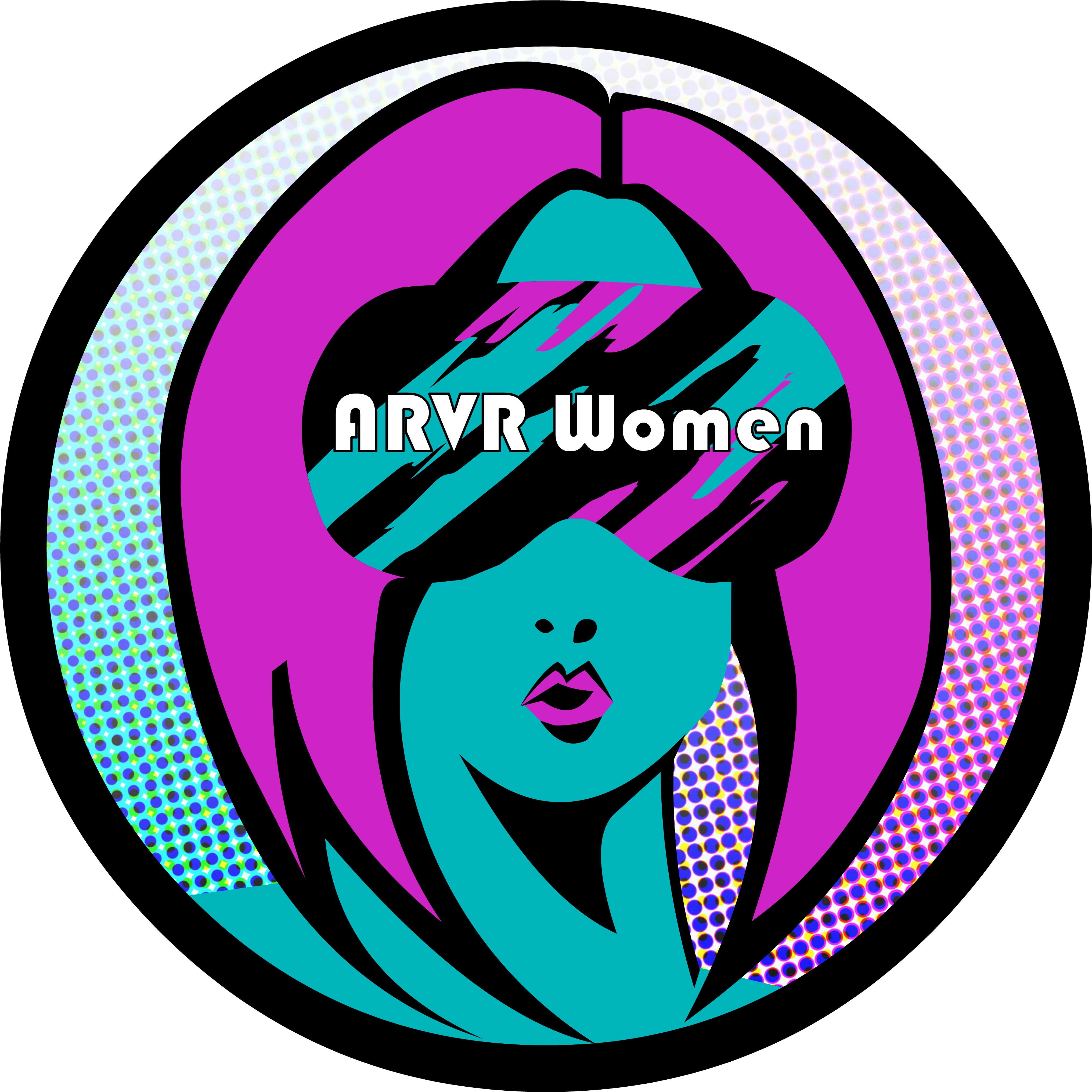 Arvr Women And Allies - Circle Clipart (4096x4096), Png Download
