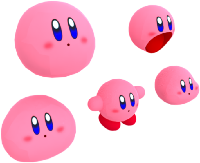 Download Zip Archive - Kirby Star Allies Kirby Clipart (750x650), Png Download