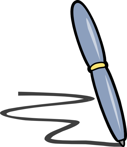 Clipart Of Pens, Consent And Fountain - Png Download (516x597), Png Download