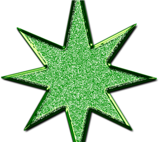 Glitter Star Cliparts - North Star Transparent Background - Png Download (640x480), Png Download