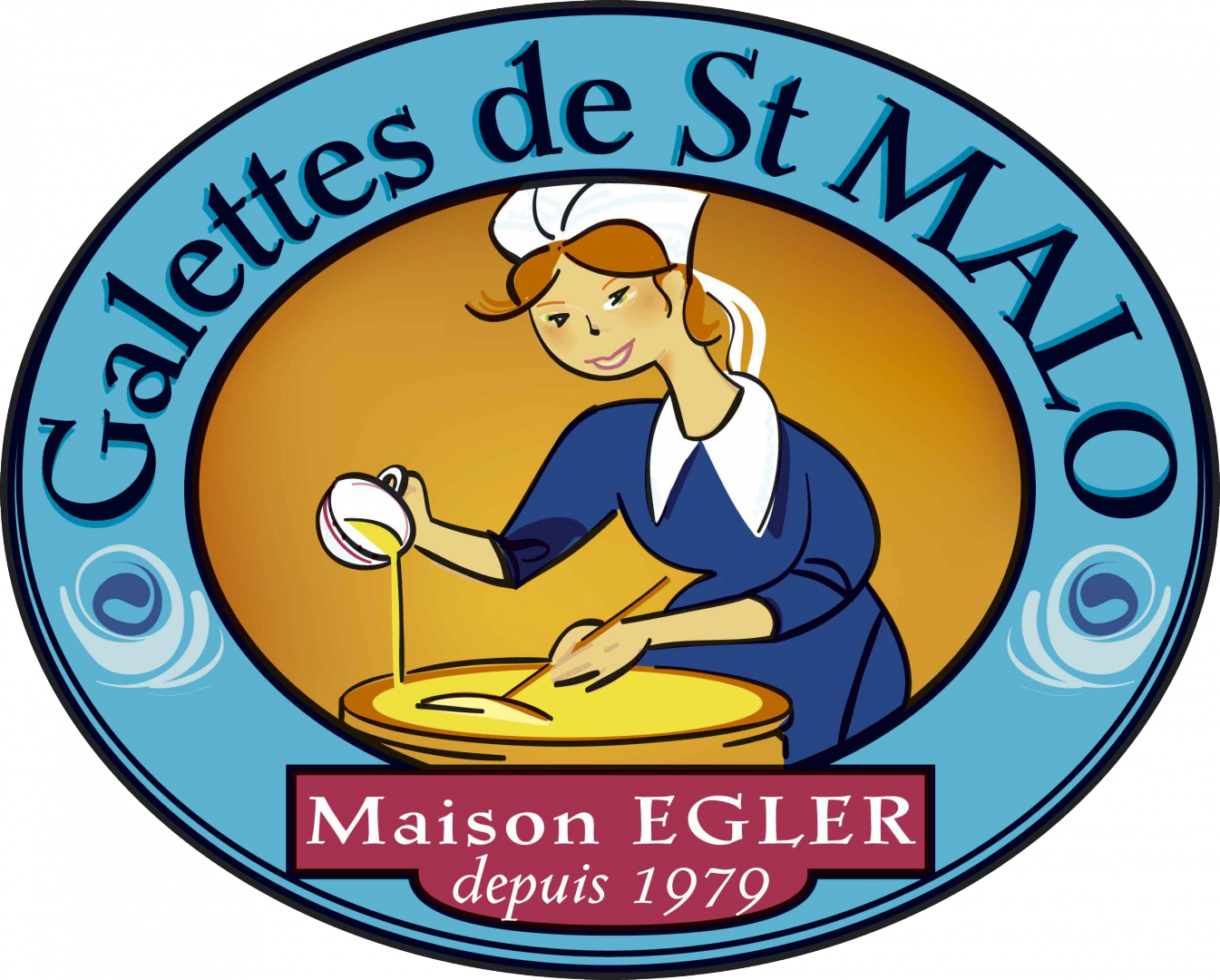 Galette De Saint Malo Clipart (1345x1080), Png Download