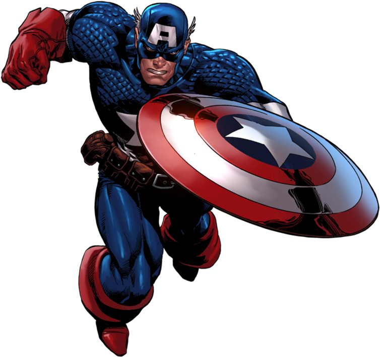 Rogers The Avengers - Capitan America Comic Png Clipart (800x790), Png Download