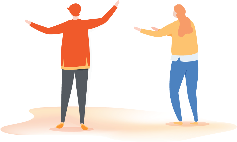 Standing Clipart (1000x584), Png Download