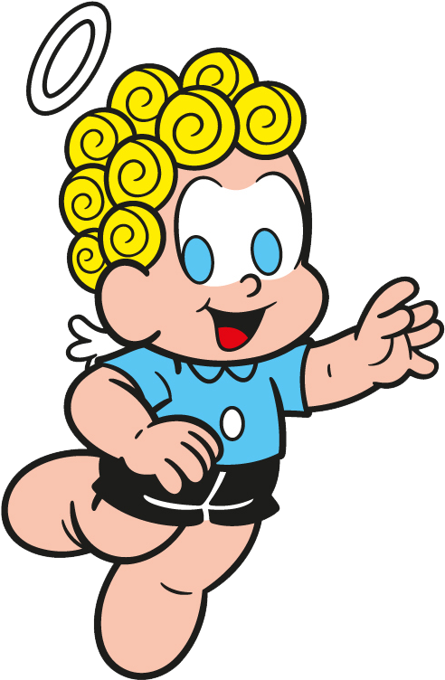 Monica's Gang - Anjinho Turma Da Monica Clipart (675x781), Png Download