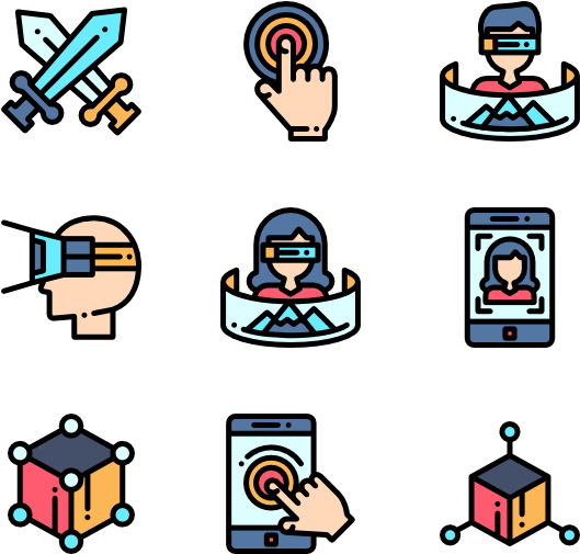 Virtual Reality - Prizes Icon Png Clipart (600x564), Png Download