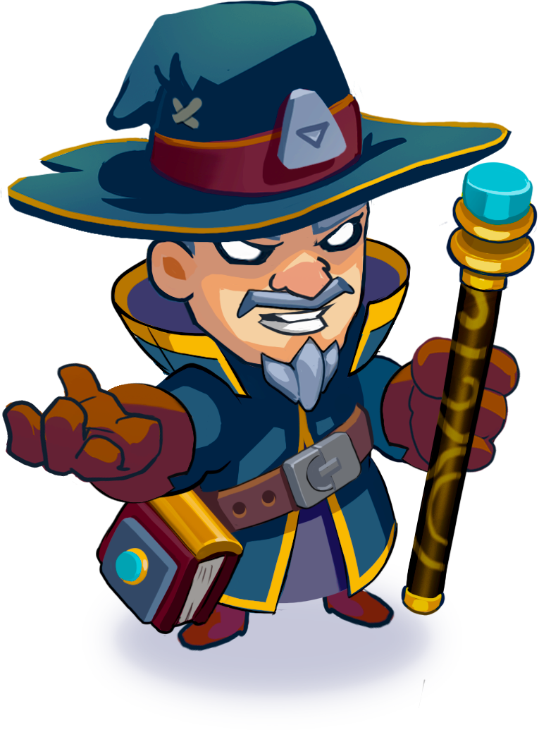 Van Raven, The Witch Hunter - Cartoon Clipart (765x1035), Png Download