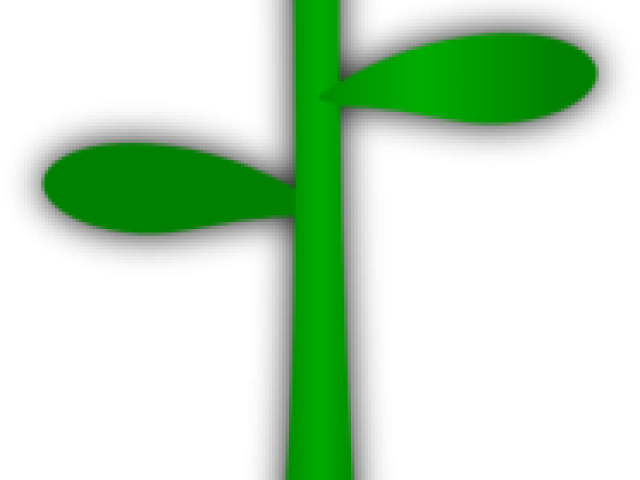 Stalk Clipart Flower - Cross - Png Download (640x480), Png Download