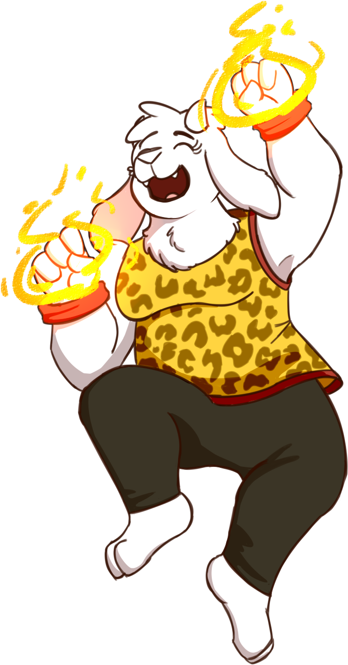 Toriel Dreemurr Queen Of The Tutorial Special Thanks - Cartoon Clipart (700x1336), Png Download