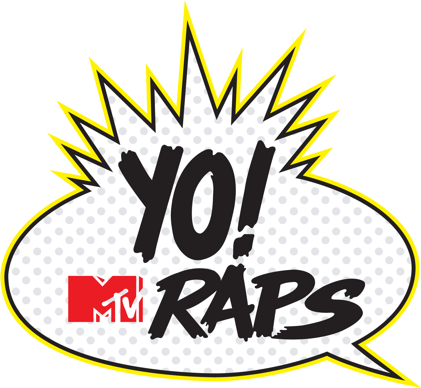 Also Running Segments Of The Show Will Be Uber-cool - Yo Mtv Raps Logo Clipart (1425x1417), Png Download