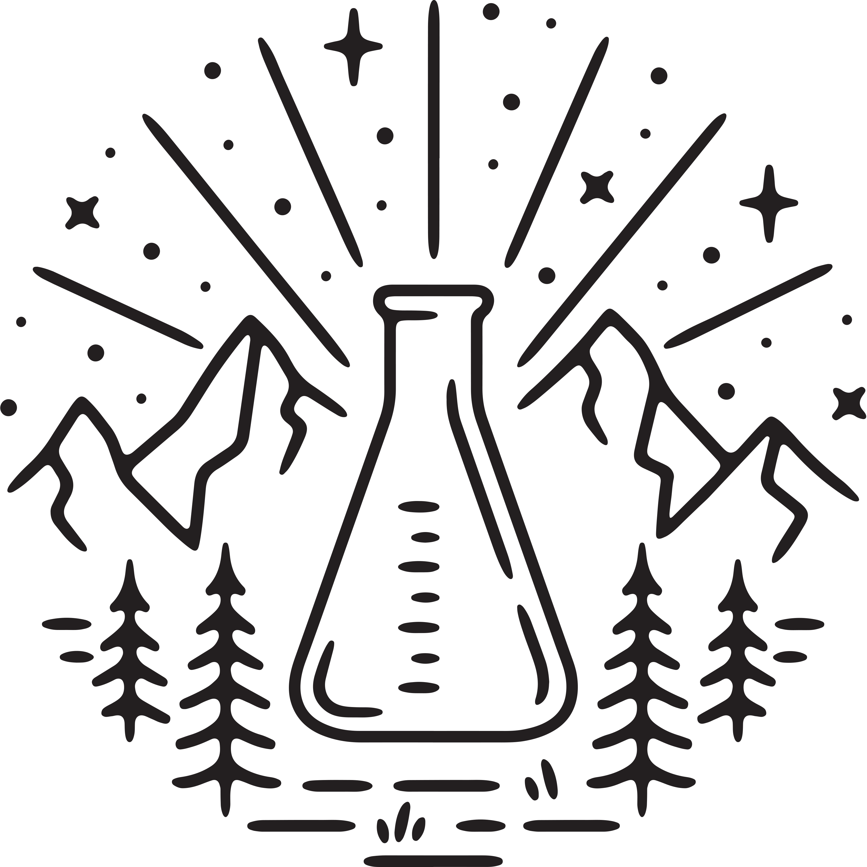 Line Art Clipart (3409x3409), Png Download
