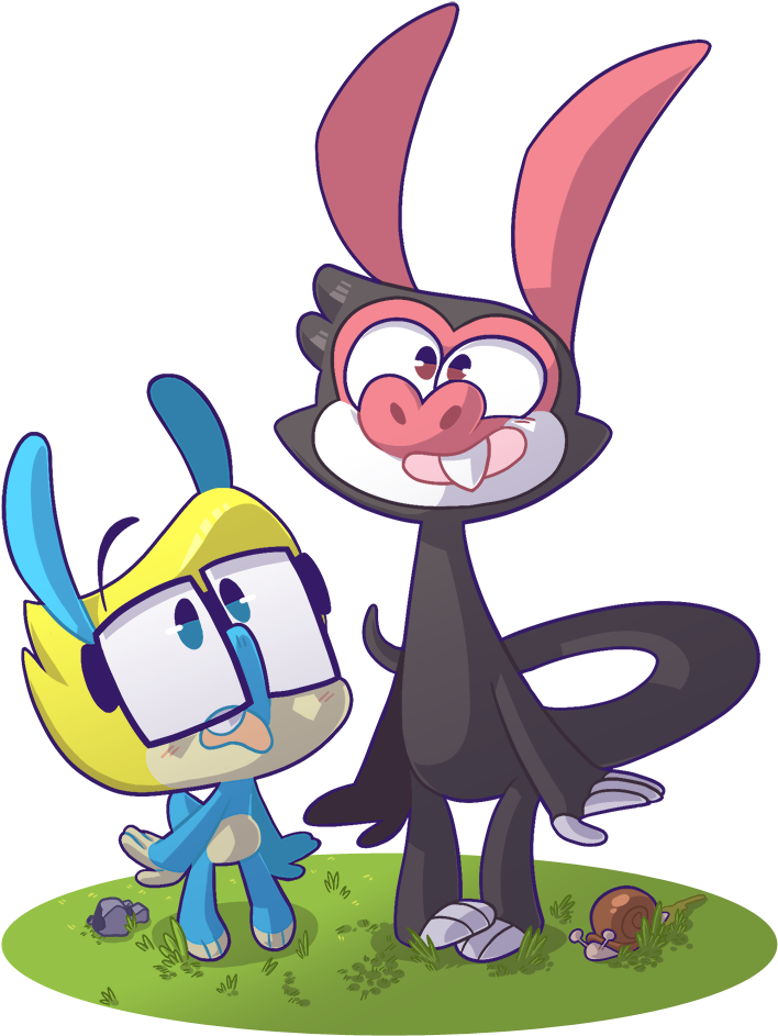What're You Lookin At - Cartoon Clipart (740x1000), Png Download