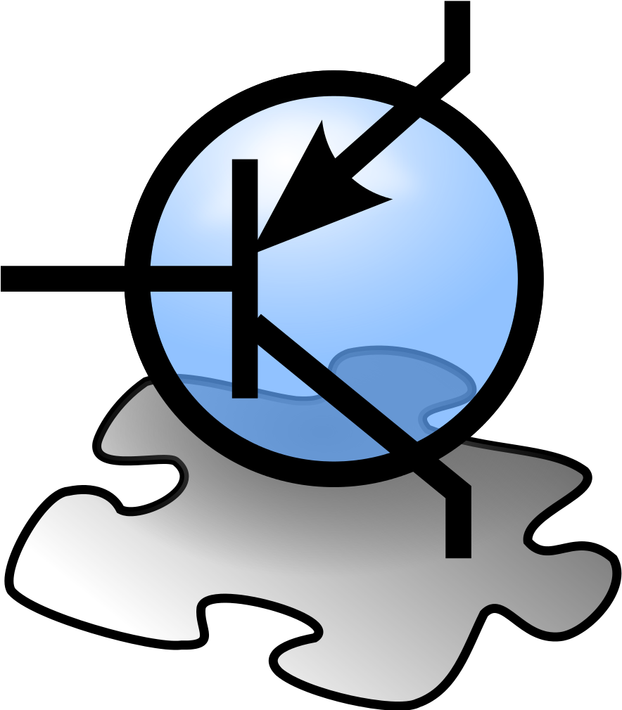 File - Transistor Stub - Svg - Physics Png File Clipart (1024x1024), Png Download