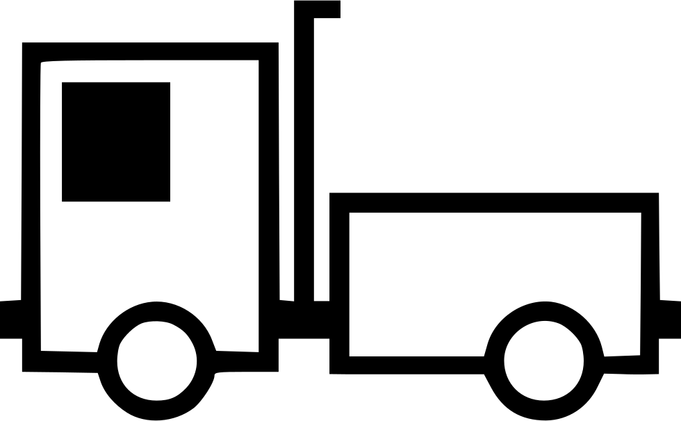 Png File - Truck Drawing Transparent Clipart (980x606), Png Download