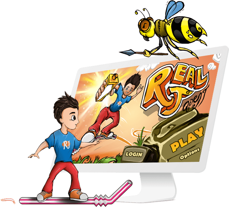 A Reputed Mac Game Development Company, - Cartoon Clipart (728x660), Png Download