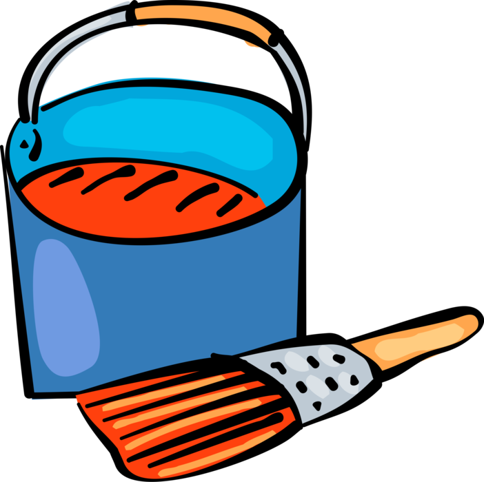 Vector Illustration Of Home Renovation And Decoration Clipart (702x700), Png Download