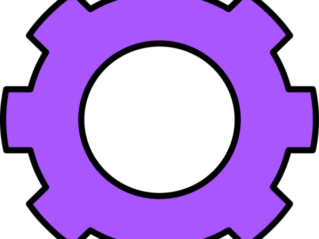 Gears Clipart Purple - Engranajes Transformers - Png Download (640x480), Png Download