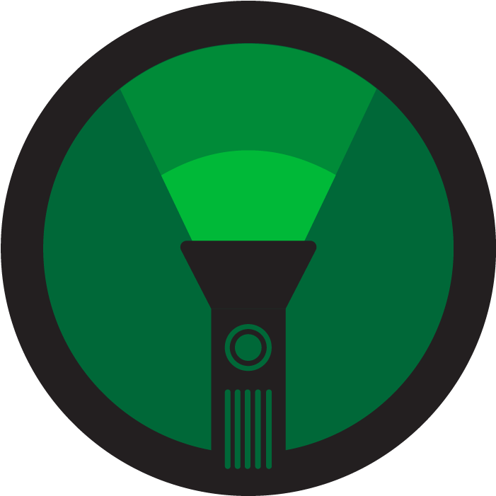 Home Inspection Flashlight - Circle Clipart (801x800), Png Download