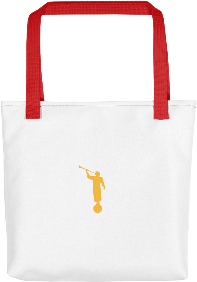 Angel Moroni Tote Bag - Tote Bag Clipart (1000x1000), Png Download