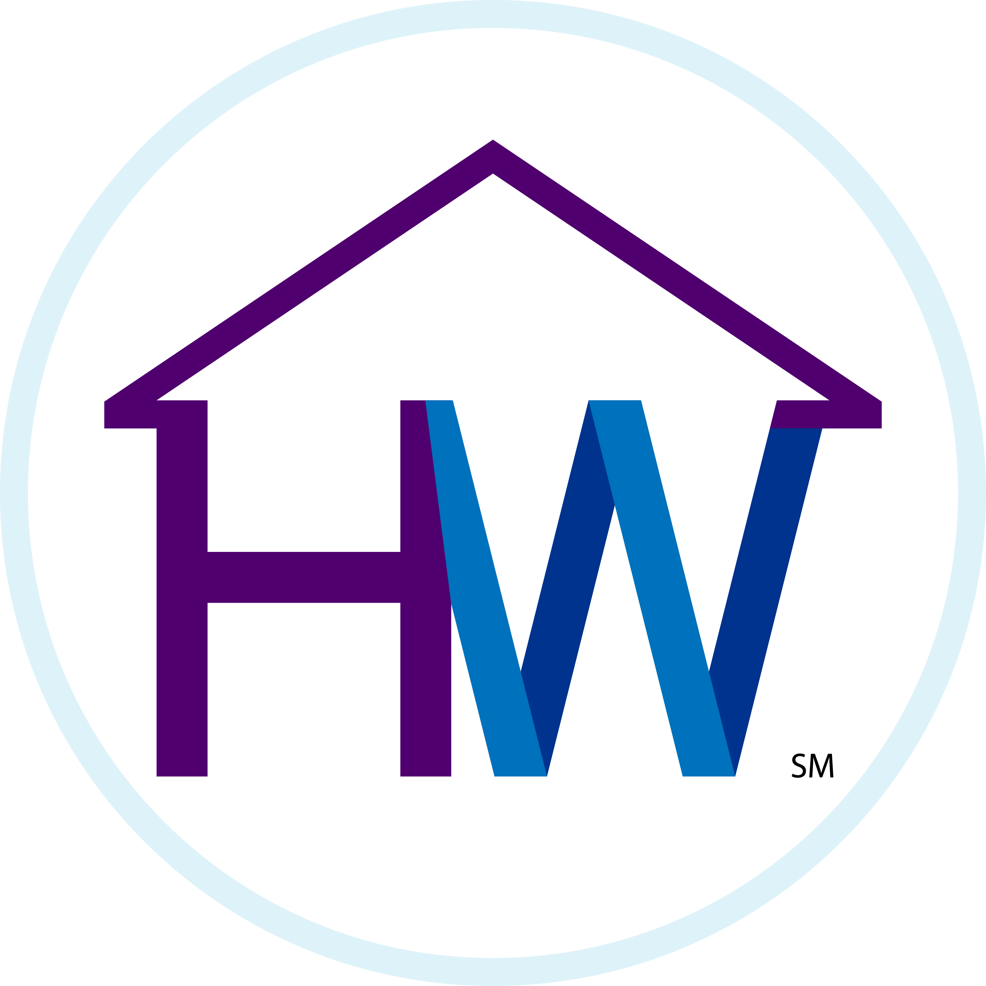 Hostwell℠ Full Service Short-term Rental Management - Circle Clipart (3139x3139), Png Download