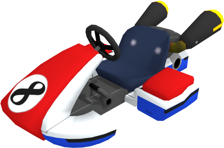 Wii U Standard The Models Resource Zip - Mario Kart Clipart (750x650), Png Download
