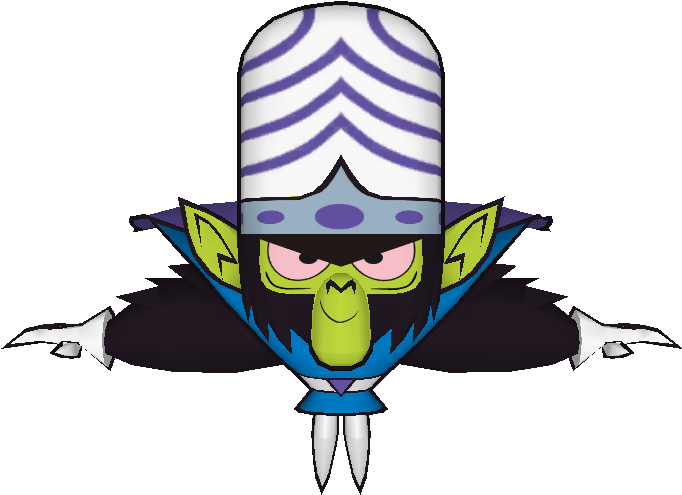 Download Zip Archive - Mojojojo Powerpuff Png Clipart (750x650), Png Download