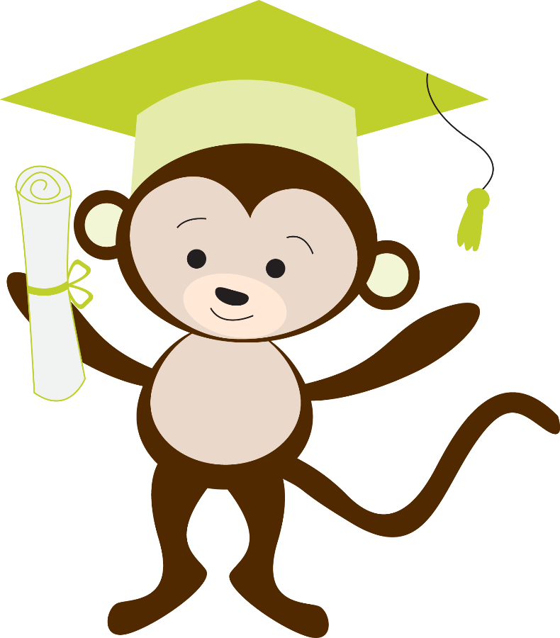 Say Hello - Graduation Clipart (790x900), Png Download