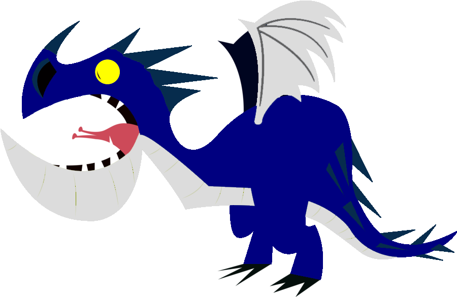 By Nessie - Train Your Dragon Clipart - Png Download (900x614), Png Download