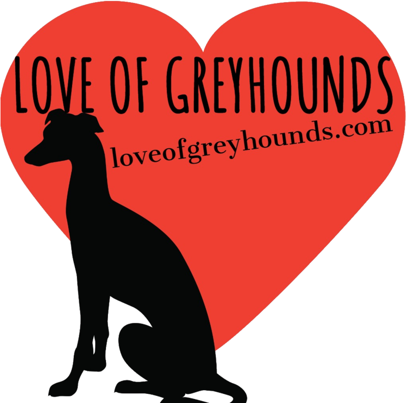 Greyhound Clipart Transparent - Love - Png Download (800x800), Png Download