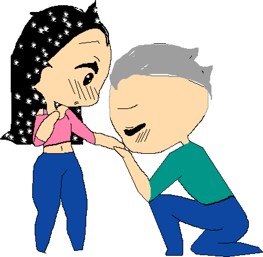 Will You Be My Valentine - Cartoon Clipart (1000x1000), Png Download