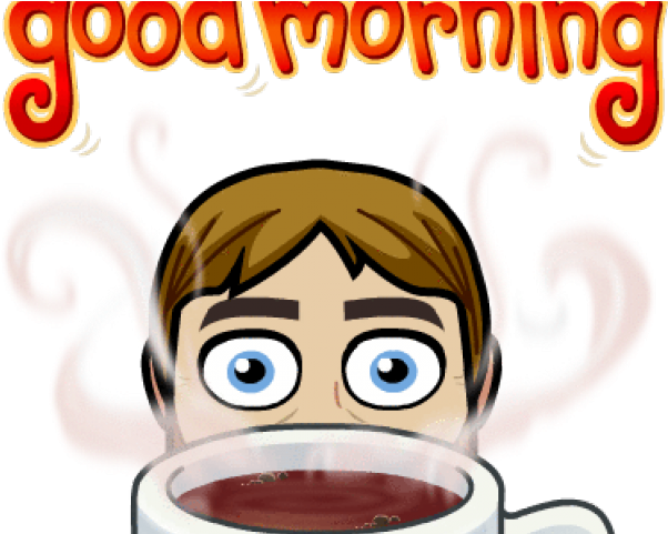 Crystal Palace Fc Clipart Coffee - Transparent Good Morning Stiker - Png Download (640x480), Png Download