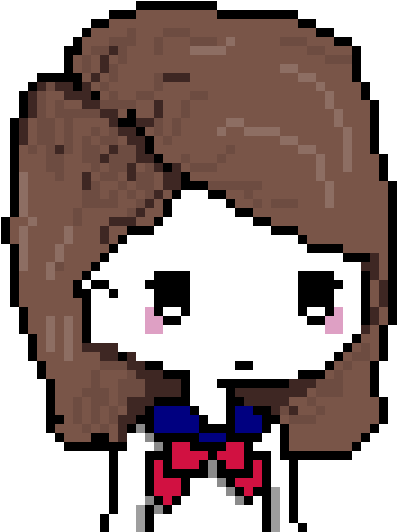 Niña Colegiada Kawaii - Kiwi Kawaii Clipart (576x576), Png Download