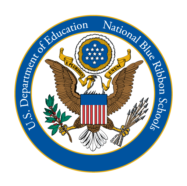 Blue Ribbon Excellence - National Blue Ribbon Schools Clipart (648x656), Png Download