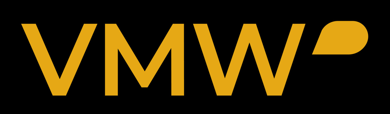 Vmw Vmw Yellow - Triangle Clipart (1600x470), Png Download