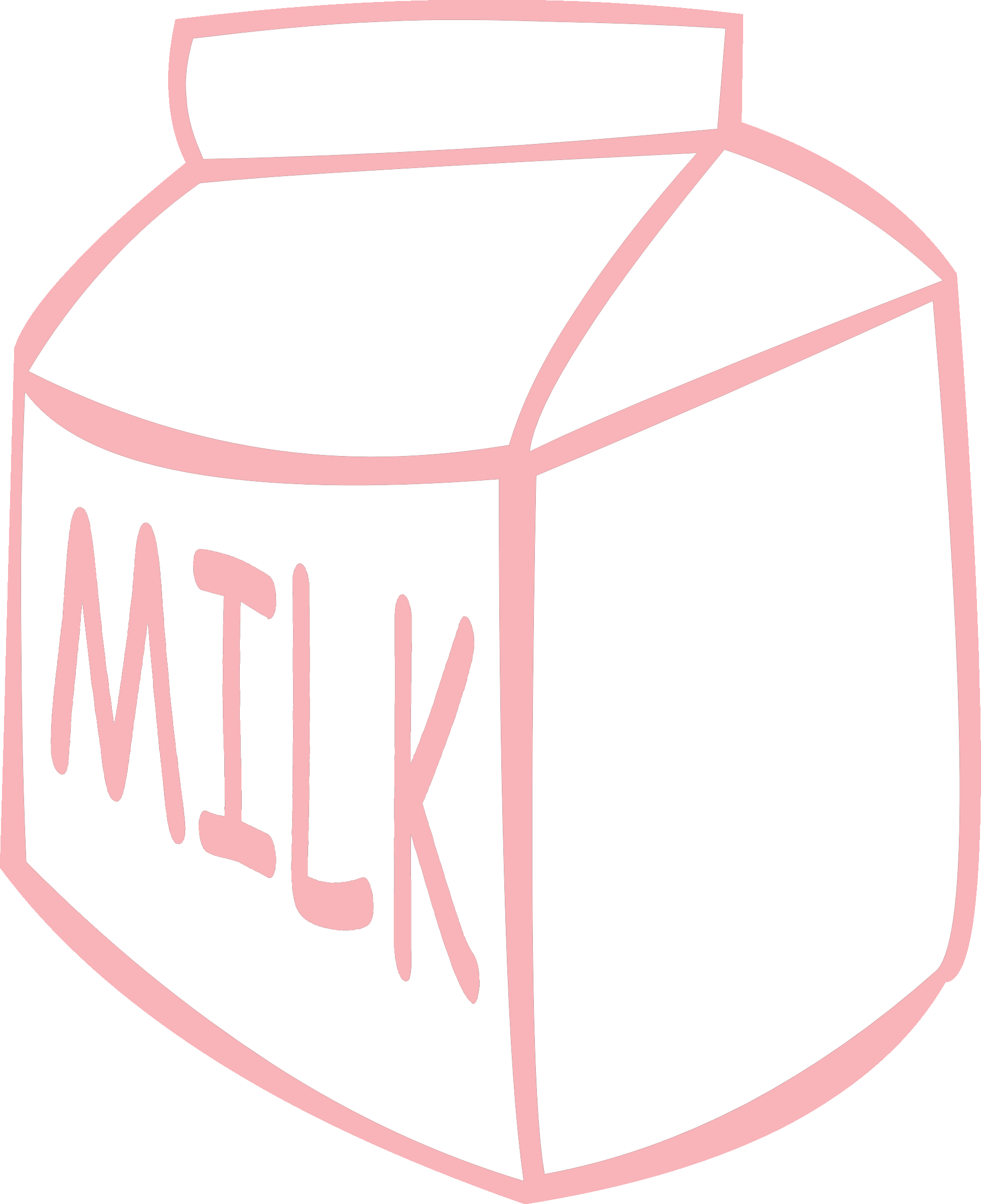 Shop - Milk Carton Clip Art - Png Download (1955x2400), Png Download