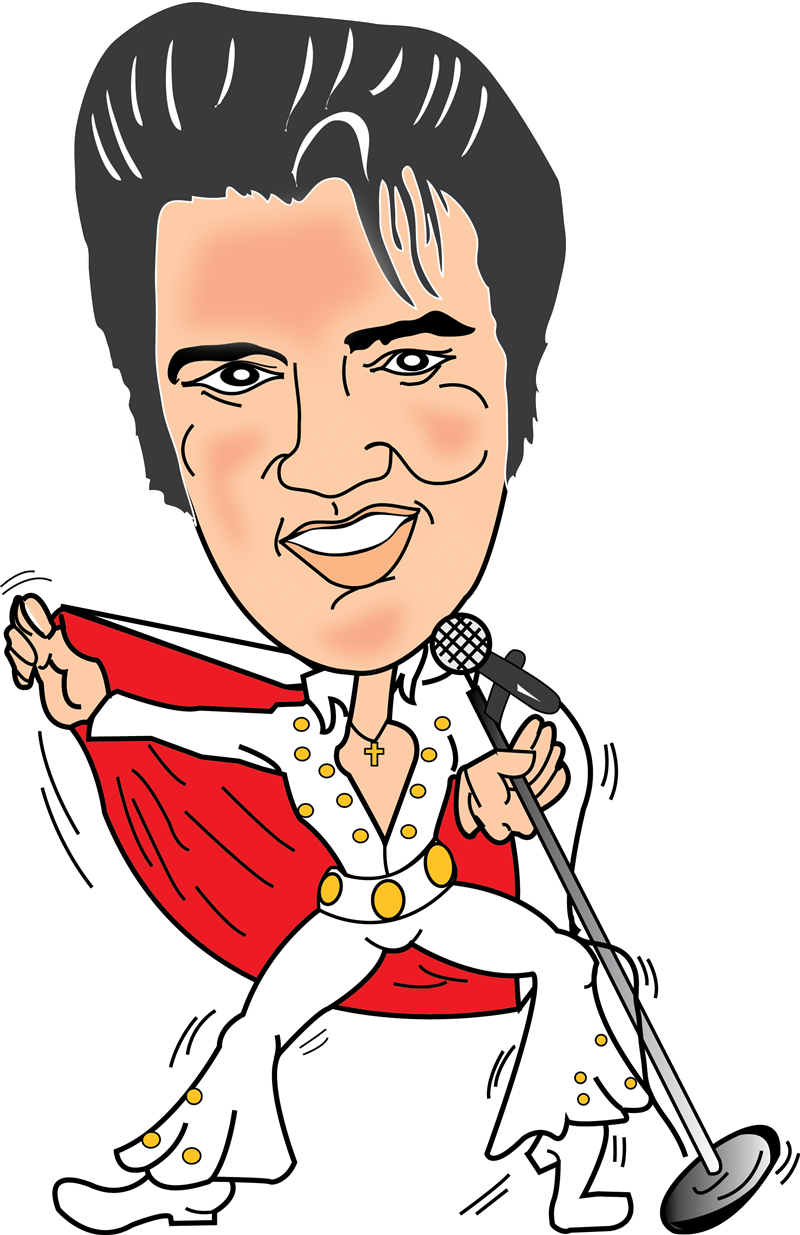 Elvis Clipart - Png Download (800x1235), Png Download