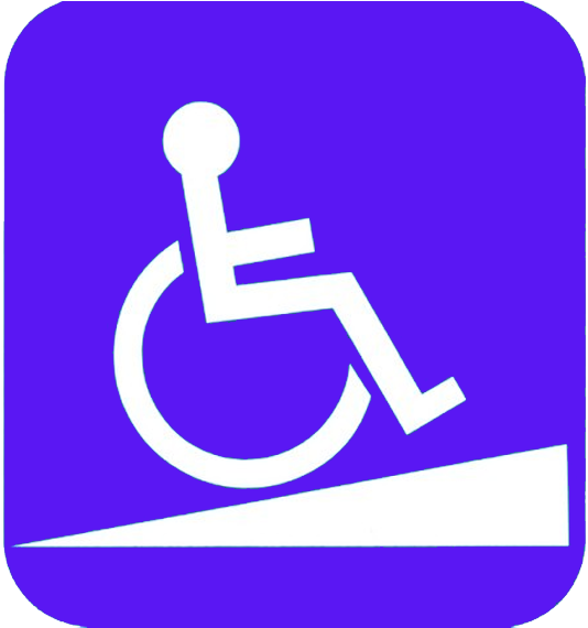 Disabled - Disabled Access Sign Png Clipart (600x600), Png Download