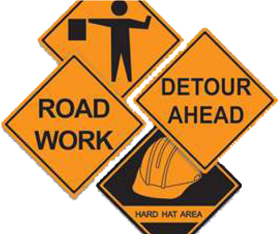 Construction Clipart Public Work - Construction Sign - Png Download (640x480), Png Download