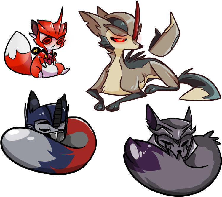 A New Bitchin' Batch By Flyingspacedorito Transformers - Cartoon Clipart (804x691), Png Download