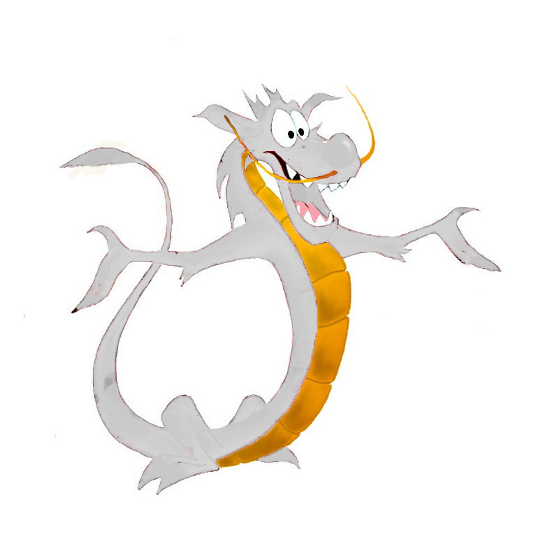 Mushu To Match Your Blog - Dragon Mushu Clipart (800x798), Png Download