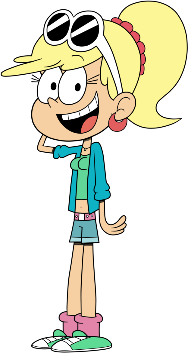 View Samegoogleiqdbsaucenao Leni Loud By Eagc7-dc7tyhm - Leni Loud Clipart (670x1193), Png Download