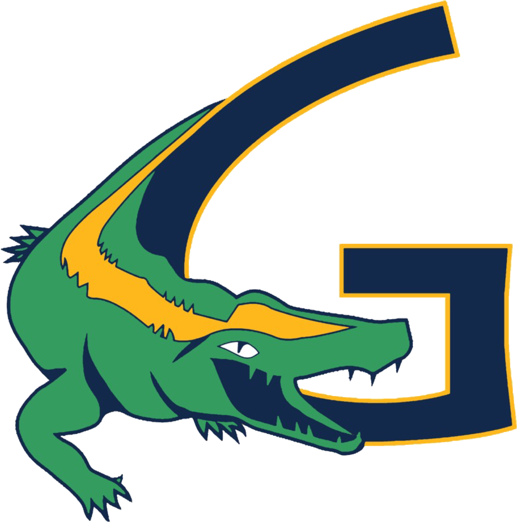 The Gautier Gators Defeat The Ocean Springs Greyhounds - Gautier High School Logo Clipart (2000x1773), Png Download