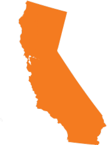 California Clipart California State - Election Map Of California 2016 - Png Download (640x480), Png Download