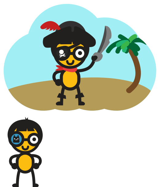 Orthoptic Therapy - Cartoon Clipart (521x608), Png Download