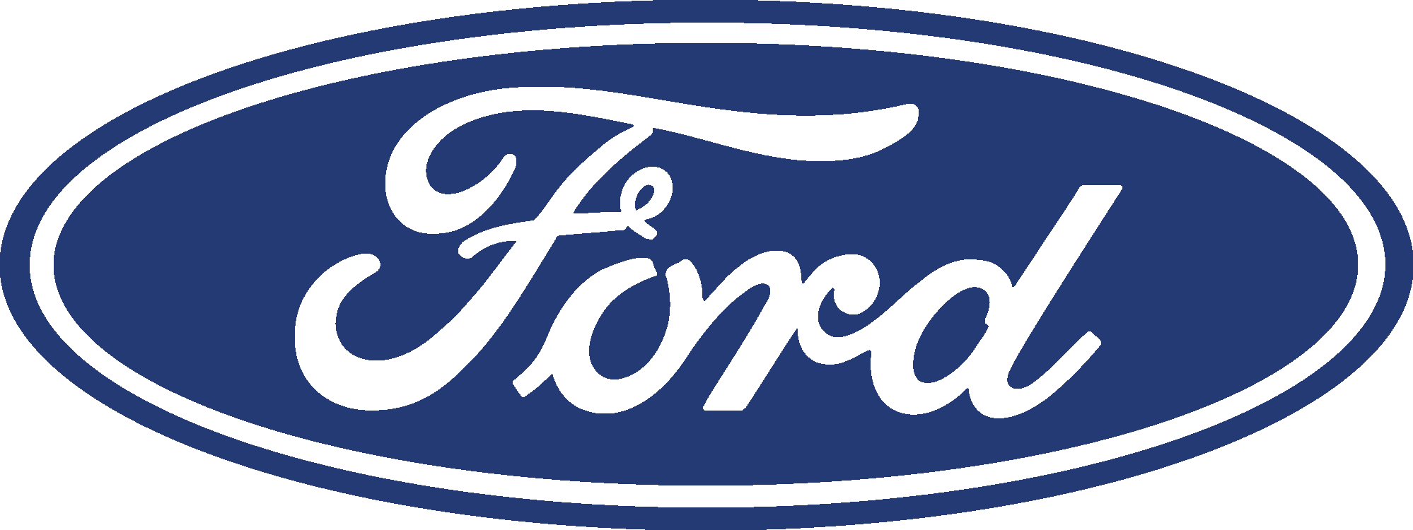 Ford Logo - Ford Logo Png Clipart (1998x750), Png Download