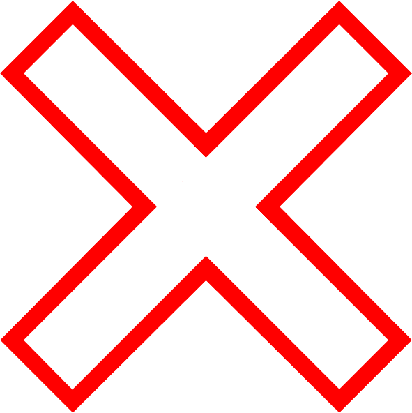 A Canadian Crossbuck - Railroad Crossbuck Clipart (591x592), Png Download