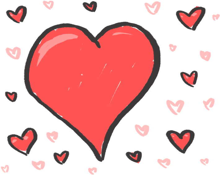 Coracoes - Alla Hjärtans Dag 2018 Clipart (727x600), Png Download