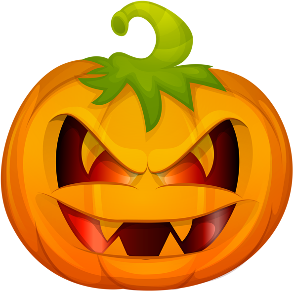 0, - Calabaza Halloween Clipart - Png Download (600x596), Png Download