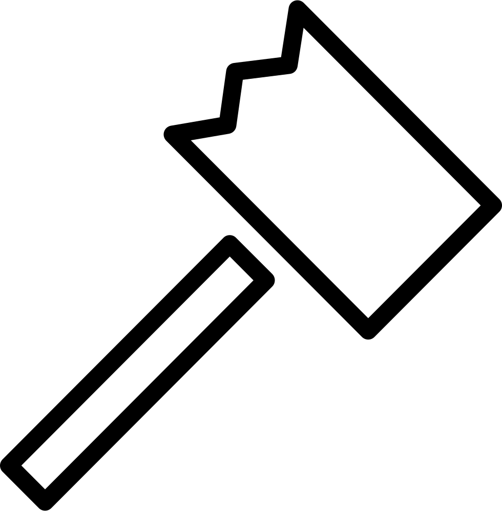 Png File Svg - Hammer Clipart (980x998), Png Download